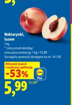 Nektarynki luzem