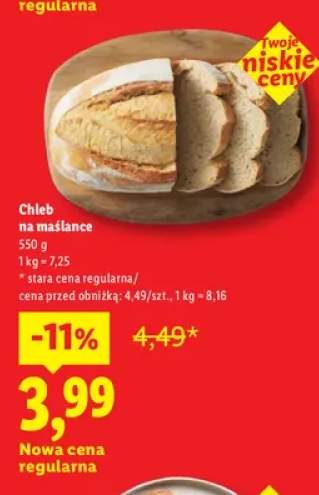Chleb na maślance