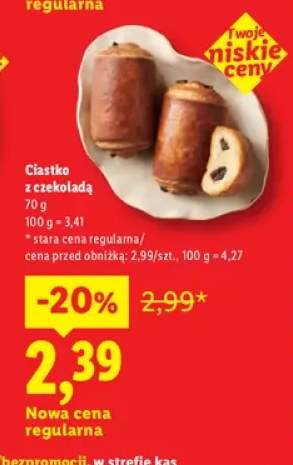 Ciastko z czekoladą