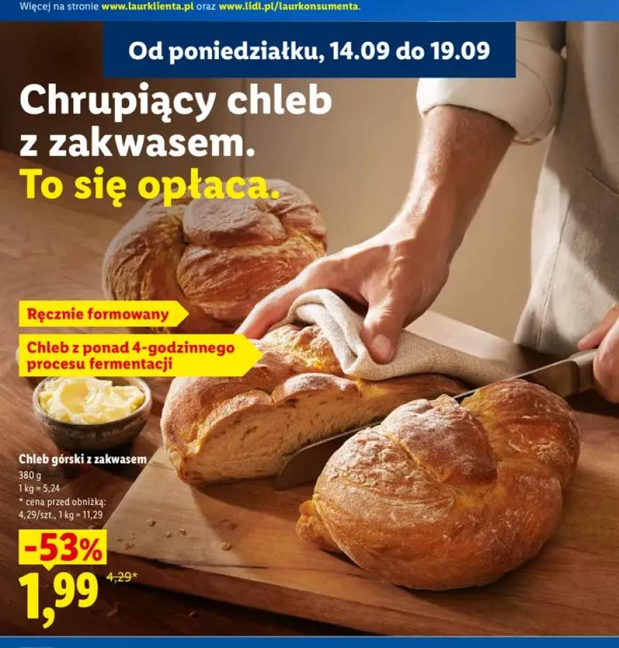 Chleb górski z zakwasem