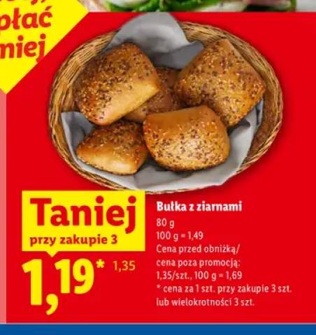 Bułka z ziarnami