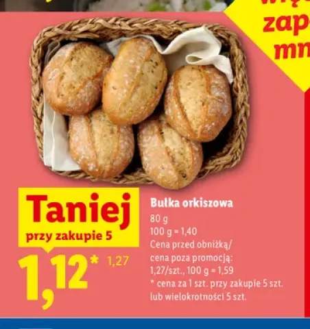 Bułka orkiszowa