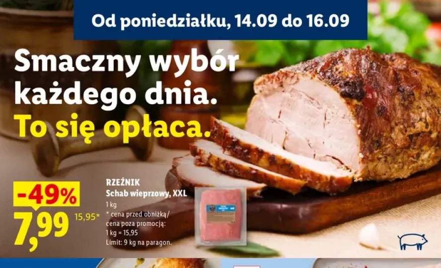 Schab wieprzowy XXL Rzeźnik
