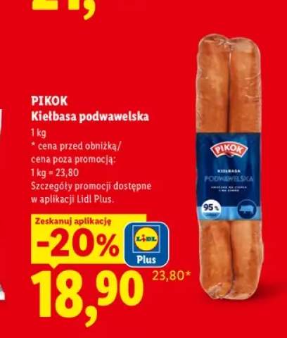 Kiełbasa podwawelska Pikok