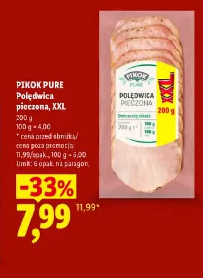 Polędwica pieczona XXL Pikok Pure