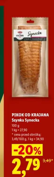 Szynka Synecka Pikok Od Krajana