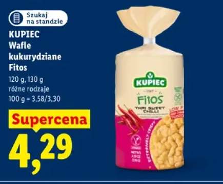 Wafle kukurydziane Fitos Kupiec