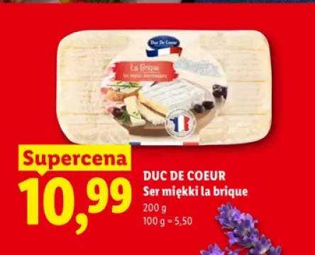 Ser miękki la brique Duc De Coeur