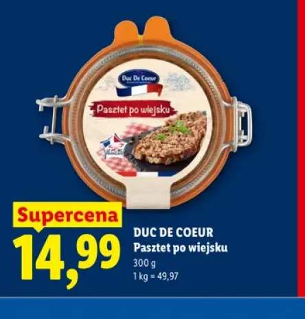 Pasztet po wiejsku Duc De Coeur