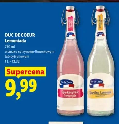 Lemoniada o smaku cytrynowo-limonkowym Duc De Coeur +1 wariant