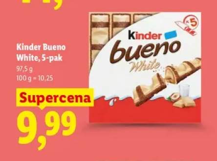 Kinder Bueno White 5-pak