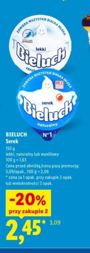 Serek lekki Bieluch +2 warianty