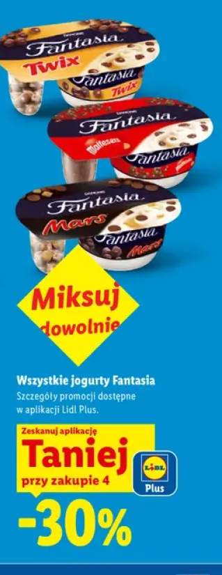 Jogurty Fantasia +3 warianty