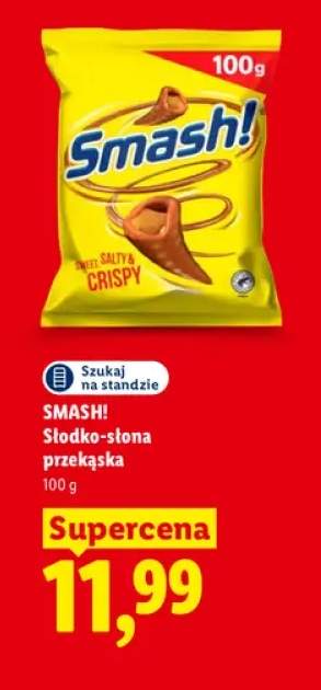 Słodko-słona przekąska Smash!