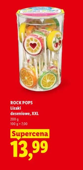 Lizaki deseniowe Rock Pops XXL
