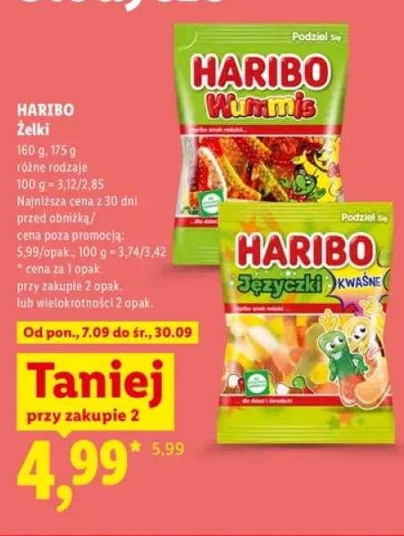 Żelki Wummis Haribo +1 wariant