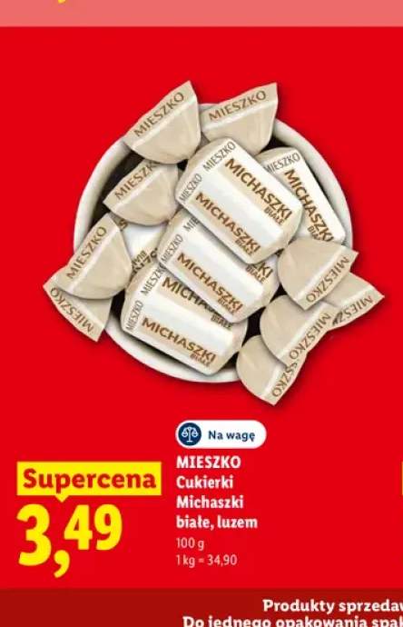 Cukierki Michaszki białe luzem Mieszko