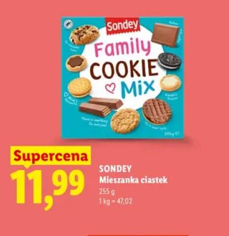Mieszanka ciastek Sondey