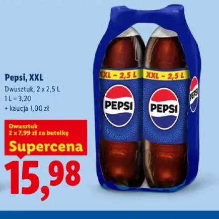 Napój gazowany Pepsi XXL 2-pak