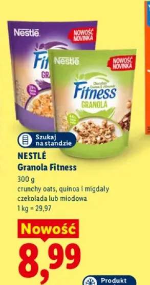 Granola Fitness crunchy oats quinoa i migdały czekolada Nestlé +1 wariant
