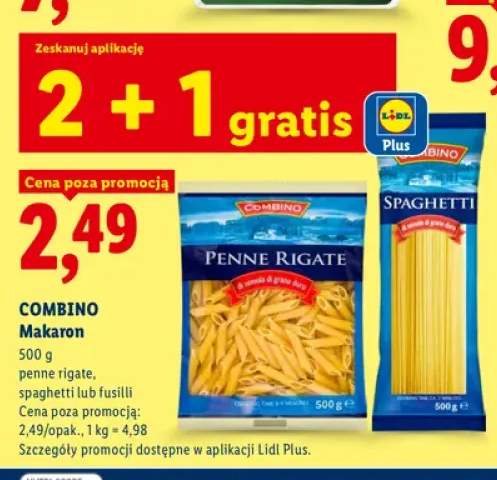 Makaron fusilli Combino +2 warianty