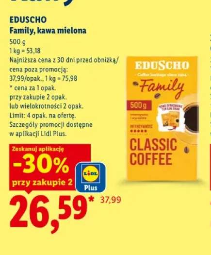 Kawa mielona Family Eduscho
