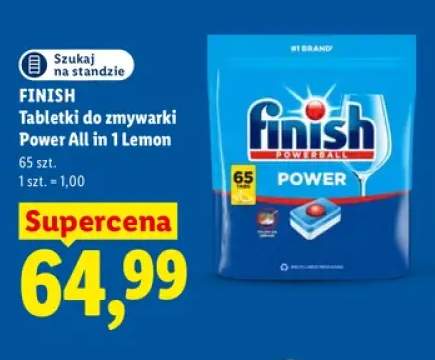 Tabletki do zmywarki Power All in 1 Lemon Finish