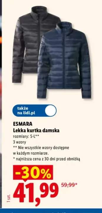Lekka kurtka damska Esmara