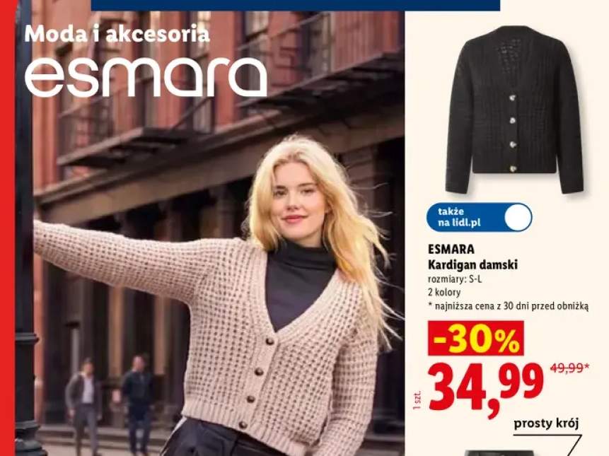 Kardigan damski Esmara