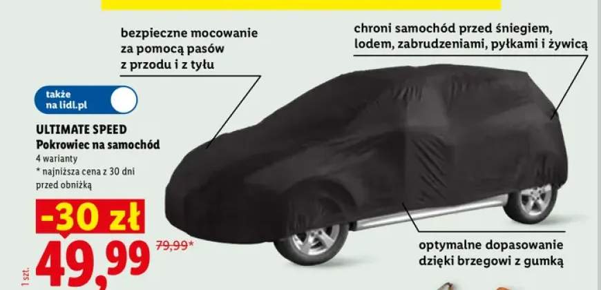 Pokrowiec na samochód Ultimate Speed