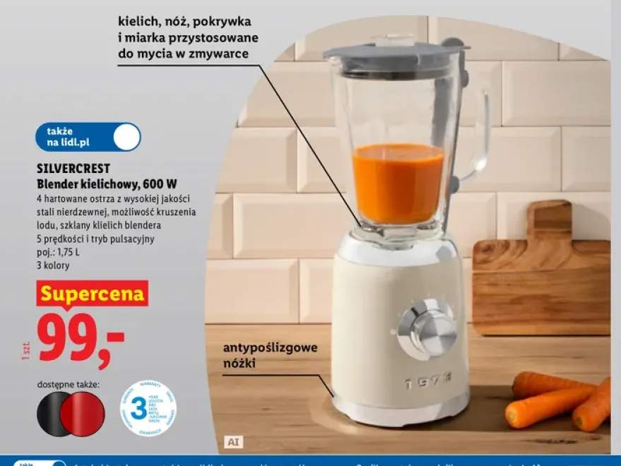 Blender kielichowy Silvercrest