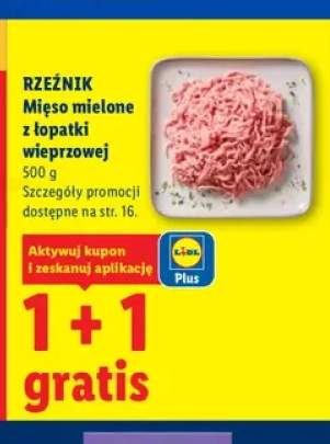 Mięso mielone z łopatki wieprzowej Rzeźnik