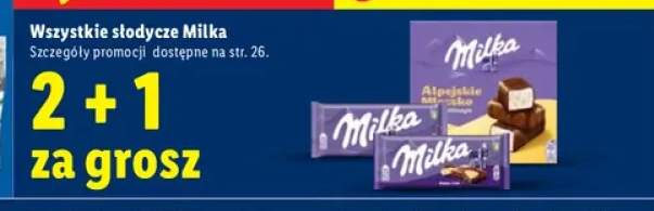 Czekolada Milka +3 warianty