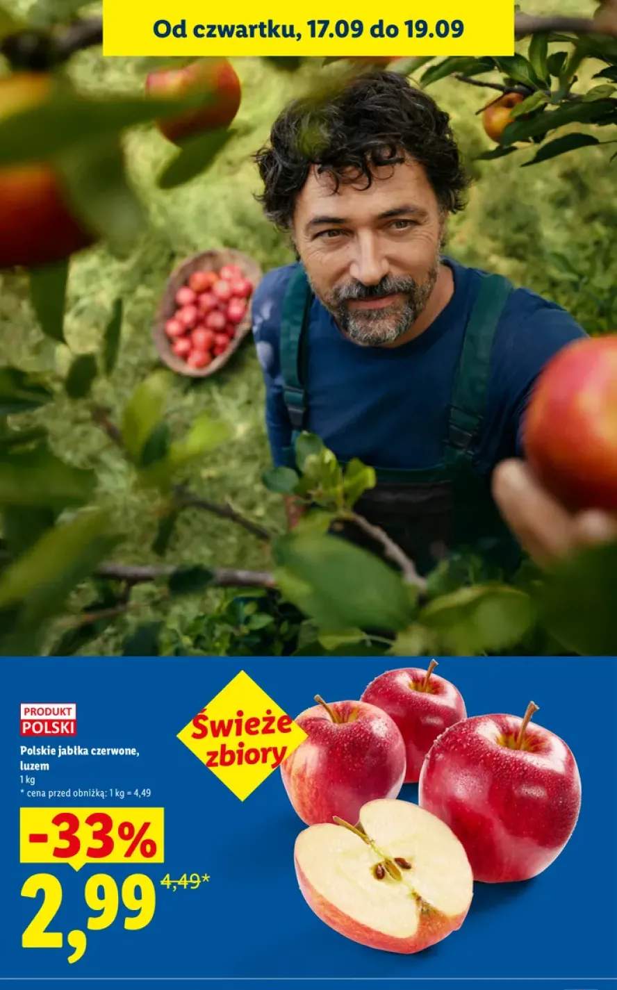 Jabłka czerwone polskie luzem