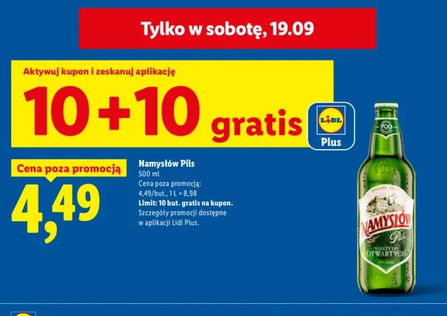 Piwo Namysłów Pils