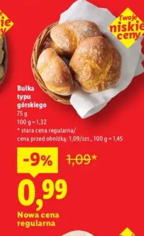 Bułka typu górskiego