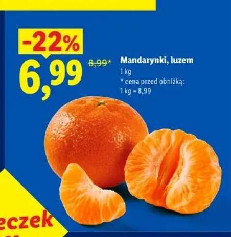 Mandarynki luzem