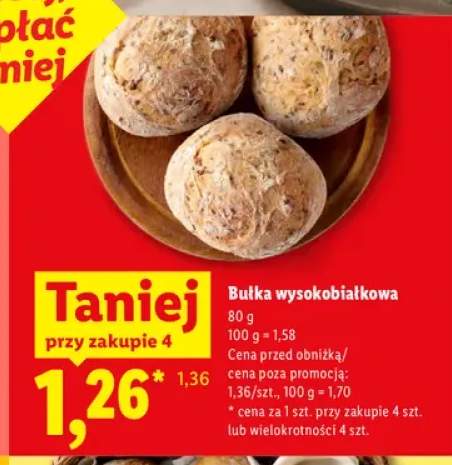 Bułka wysokobiałkowa