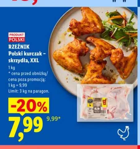 Polski kurczak skrzydła XXL Rzeźnik