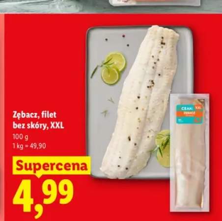 Zębacz filet bez skóry XXL Ocean Sea