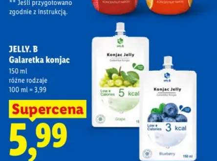 Galaretka konjac Grape Jelly. B +1 wariant
