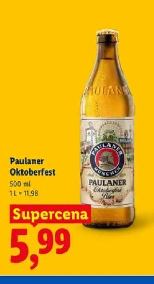 Piwo Paulaner Oktoberfest