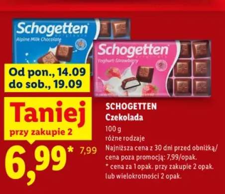 Czekolada Schogetten