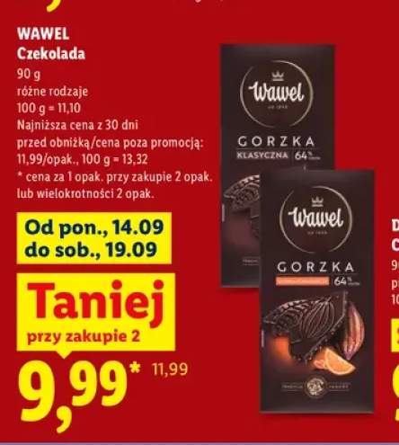 Czekolada Wawel