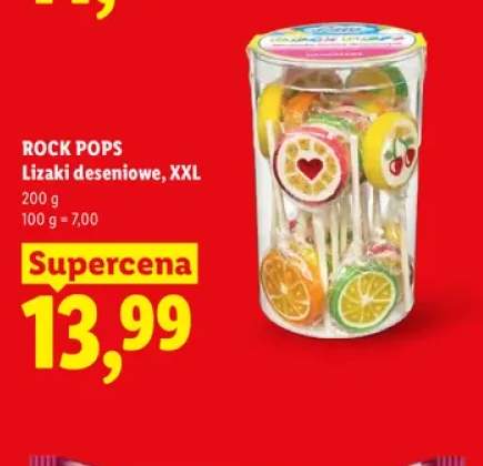 Lizaki deseniowe XXL Rock Pops