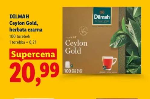 Herbata czarna Dilmah Ceylon Gold