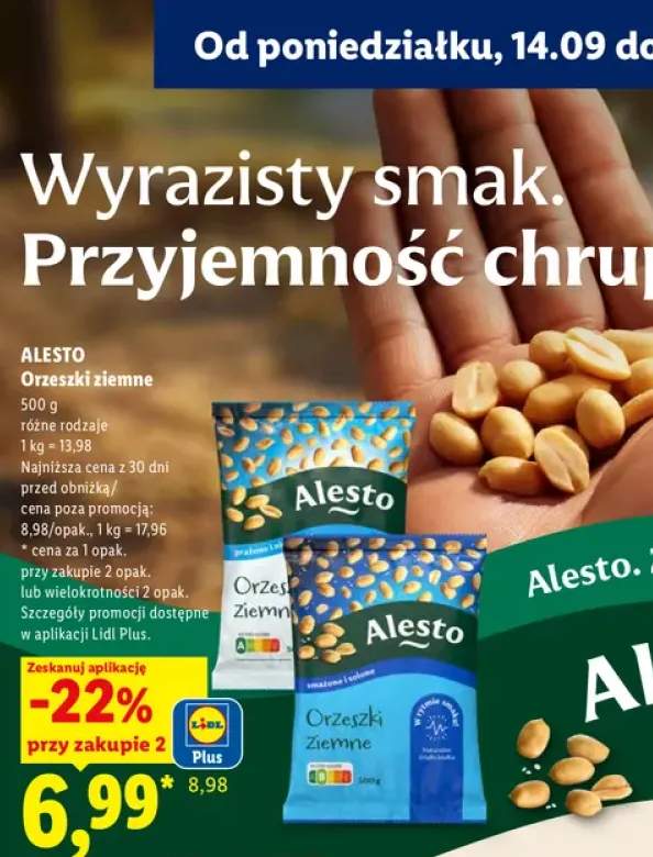 Orzeszki ziemne Alesto