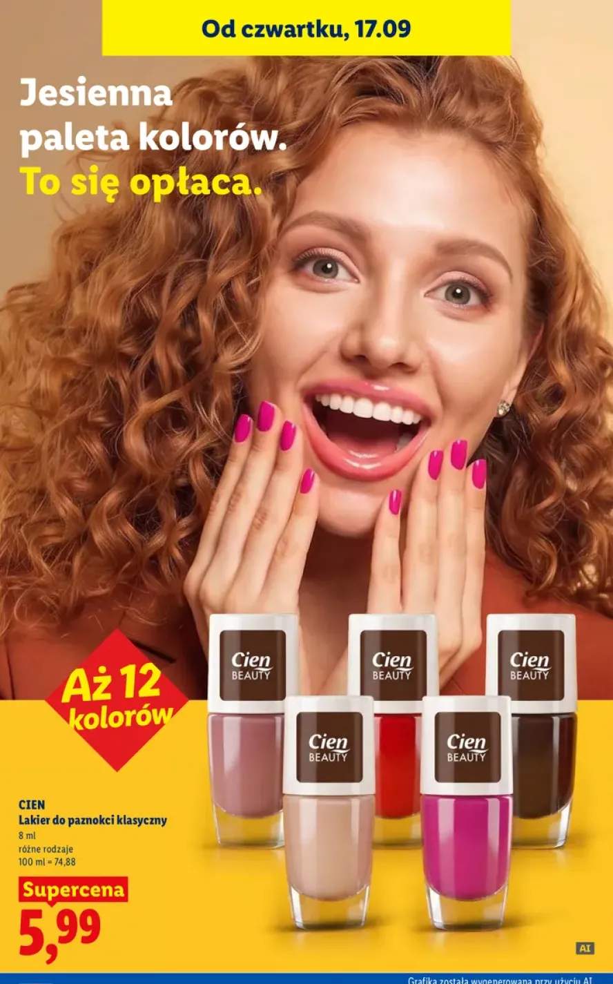 Lakier do paznokci klasyczny Cien