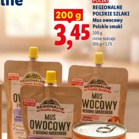 Mus owocowy Polskie smaki Regionalne Polskie Szlaki +2 warianty