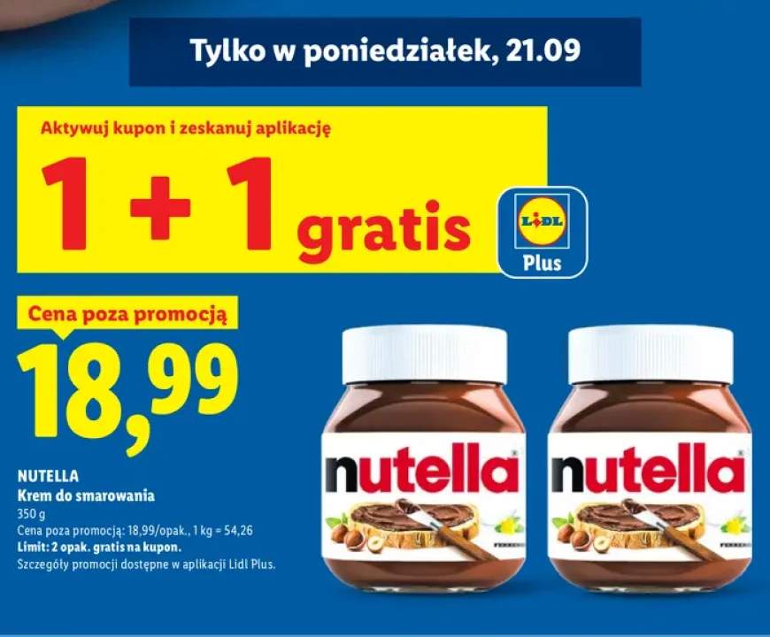 Krem do smarowania Nutella